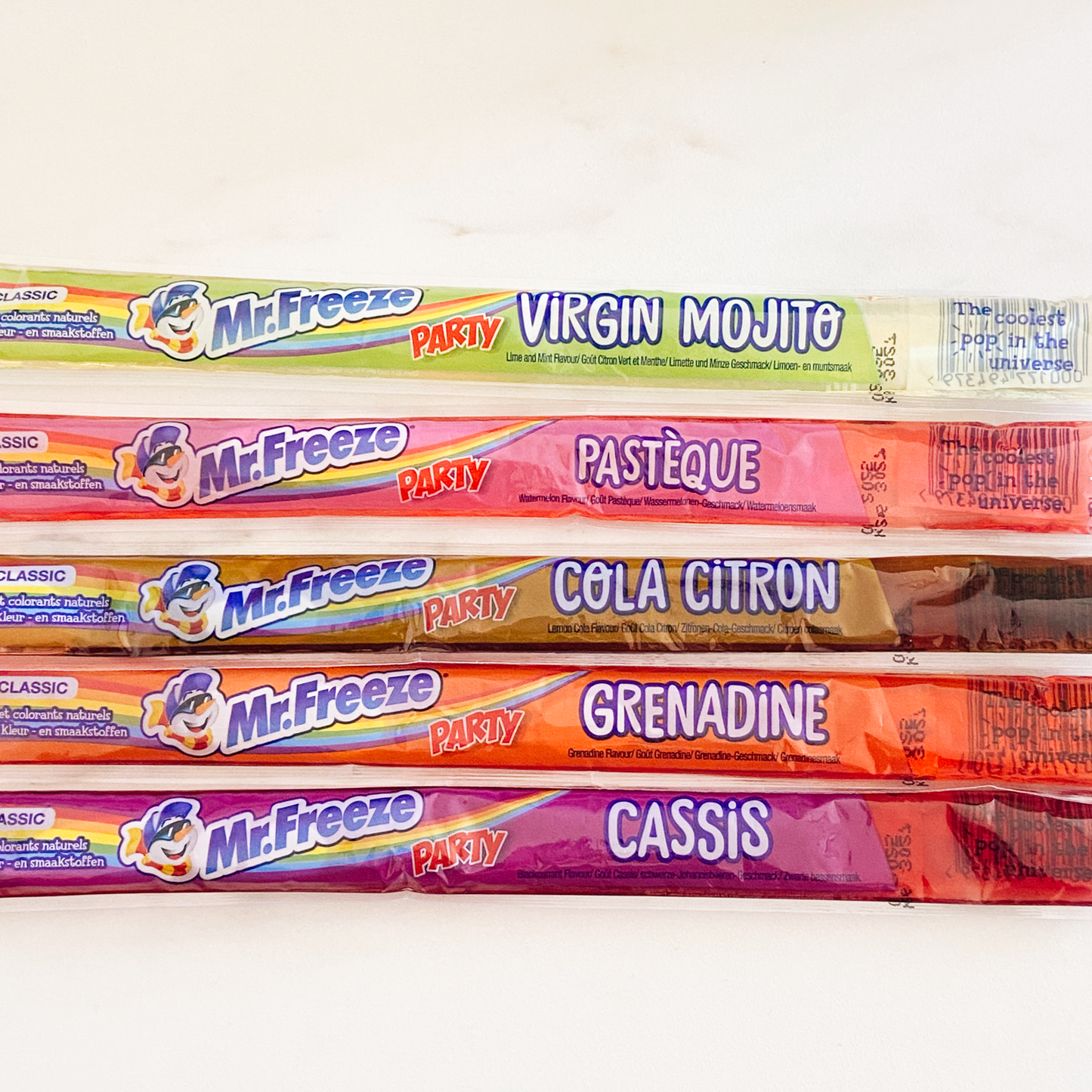 Lot de 5 Mr Freeze