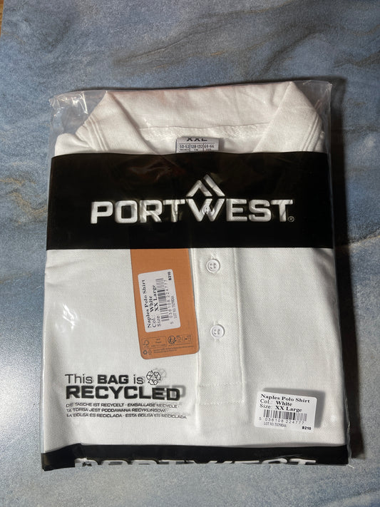 Polo (Naples) Blanc Taille 2XL