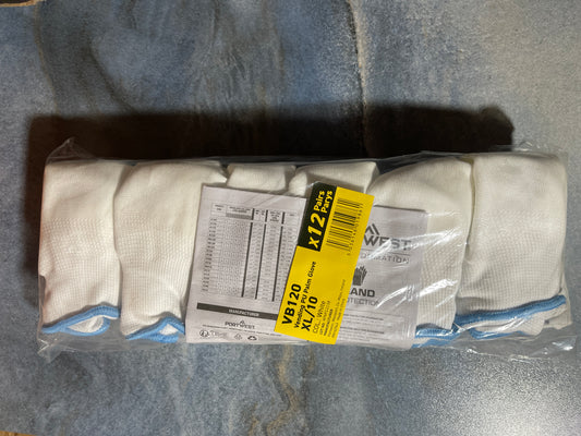 paquet 12 gants VB120 taille XL