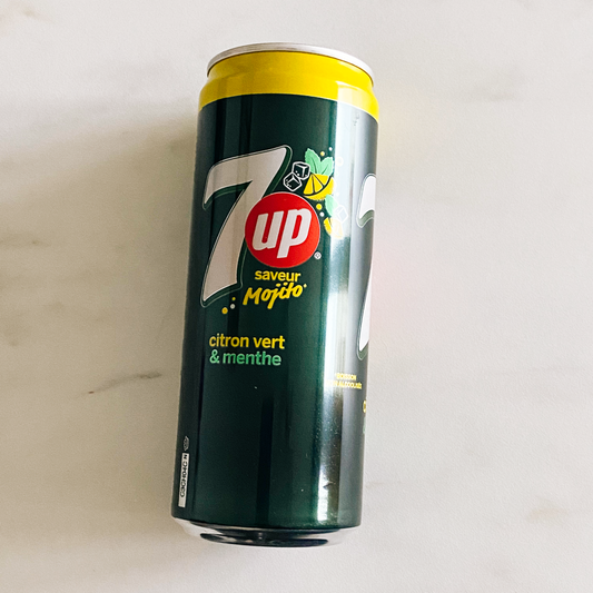 7up mojito menthe & citron vert slim 33cl