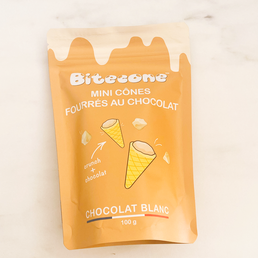 Bitecone chocolat blanc