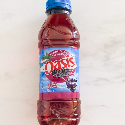 Oasis Pomme Cassis Framboise Naruto Shippuden 50cl