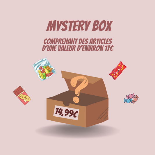 Box mystère à 14,99€